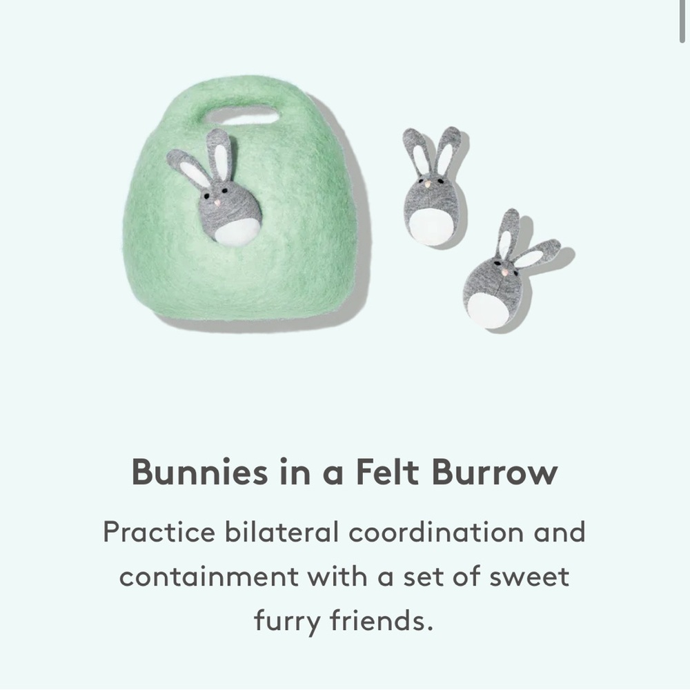 Lovevery bunny burrow